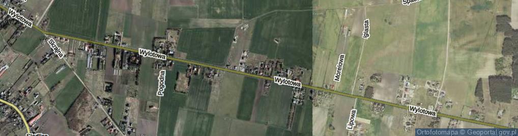 Zdjęcie satelitarne Chabrowa ul.